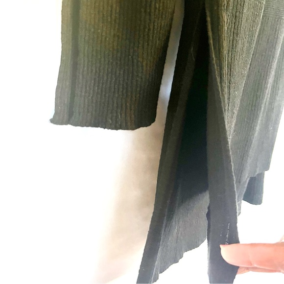 FREE PEOPLE High-Low Sweater Dress or Long Top in Black - Picture 5 of 10